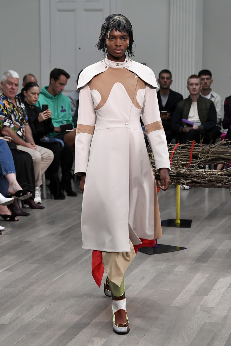 Kiko Kostadinov spring summer 2019 runway presentation show womenswear london fashion week Laura Deanna Fanning showcase