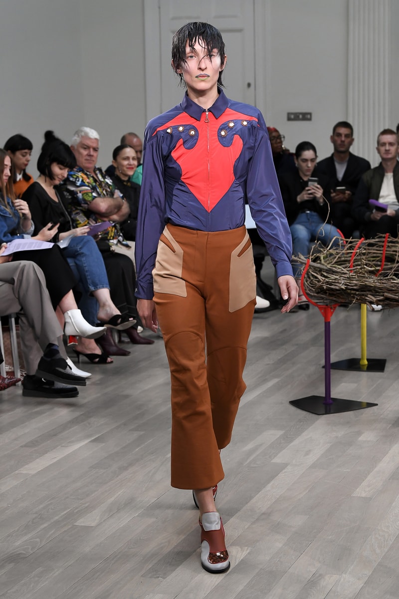 Kiko Kostadinov spring summer 2019 runway presentation show womenswear london fashion week Laura Deanna Fanning showcase