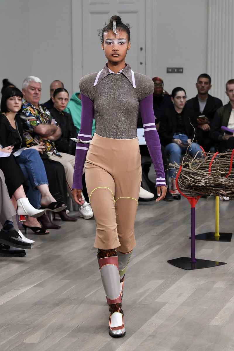 Kiko Kostadinov spring summer 2019 runway presentation show womenswear london fashion week Laura Deanna Fanning showcase