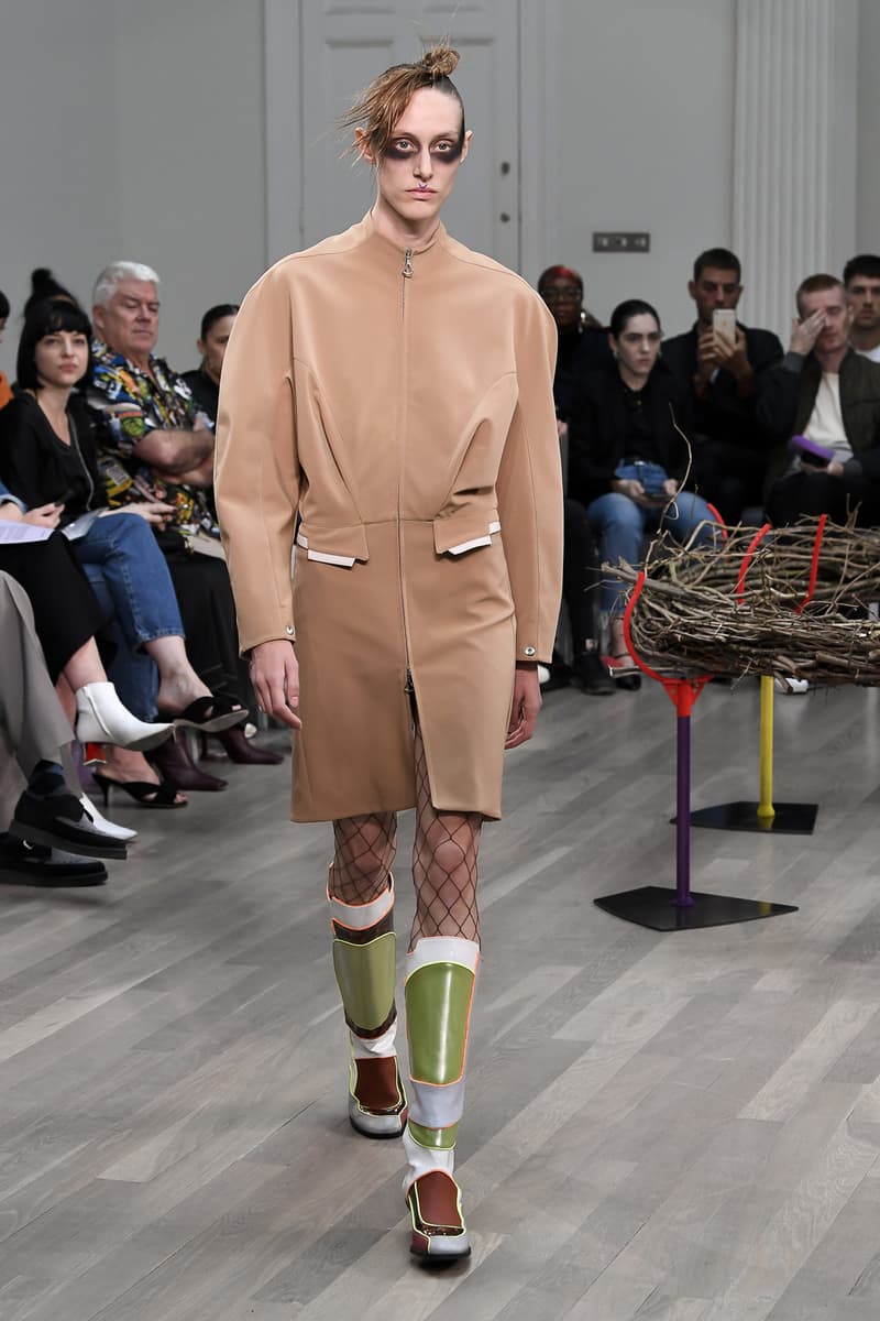 Kiko Kostadinov spring summer 2019 runway presentation show womenswear london fashion week Laura Deanna Fanning showcase