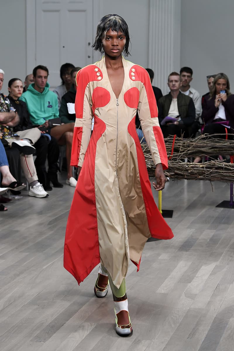 Kiko Kostadinov spring summer 2019 runway presentation show womenswear london fashion week Laura Deanna Fanning showcase