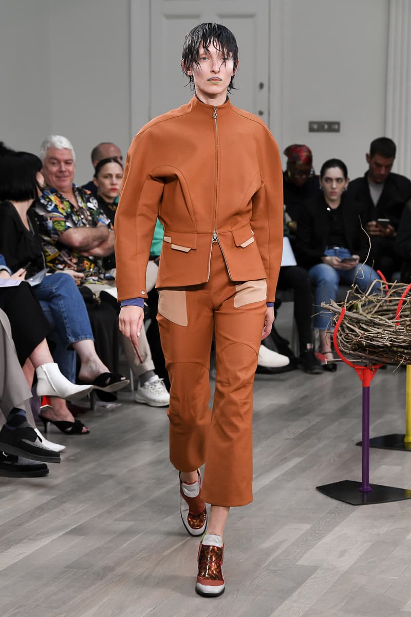 Kiko Kostadinov spring summer 2019 runway presentation show womenswear london fashion week Laura Deanna Fanning showcase