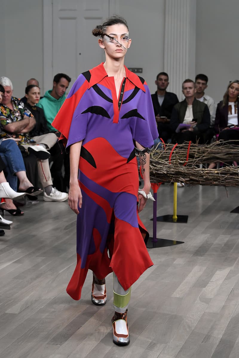 Kiko Kostadinov spring summer 2019 runway presentation show womenswear london fashion week Laura Deanna Fanning showcase