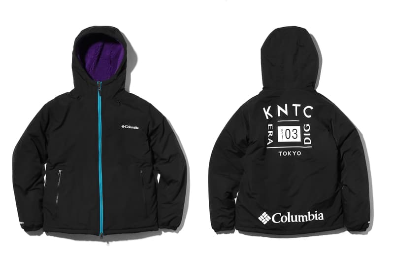 Kinetics Columbia Jacket Collection Release Outerwear clothing Japan fashion prints patterns winter fall collaboration 2018 tokyo