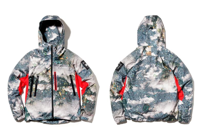 Kinetics Columbia Jacket Collection Release Outerwear clothing Japan fashion prints patterns winter fall collaboration 2018 tokyo