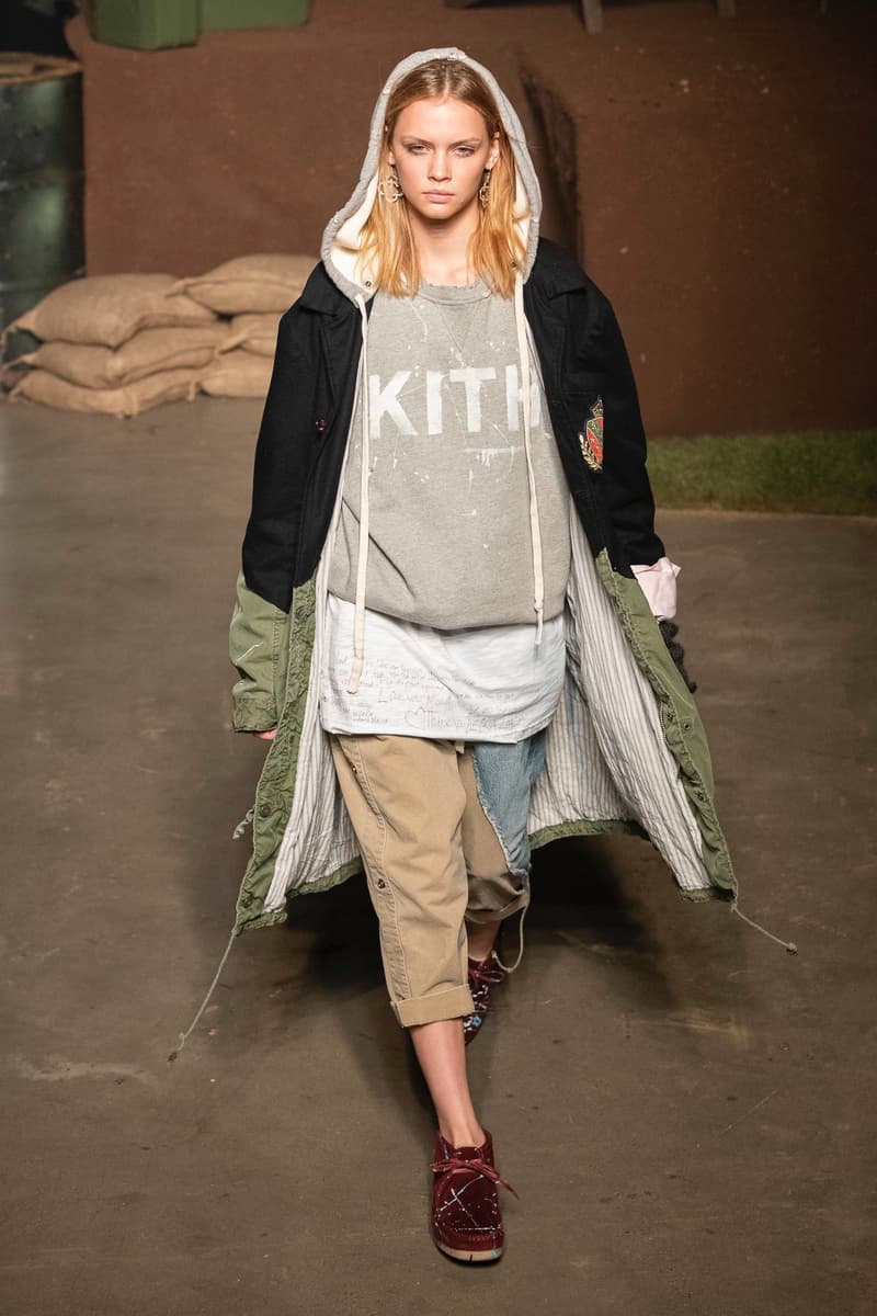 kith park fall 2018 ronnie fieg bella hadid hailey baldwin lebron james kevin love justin bieber heron preston nigel sylvester 2018 fashion nyfw new york fashion week