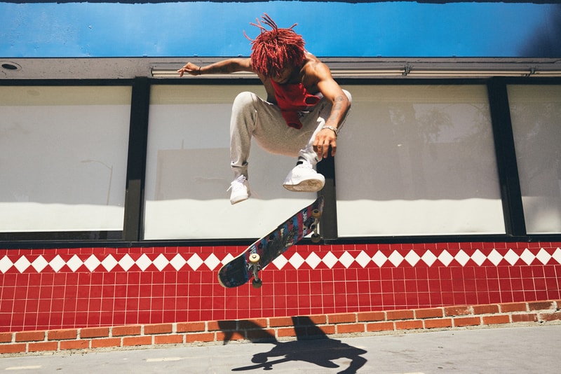 K-Swiss x PacSun Collection Lookbooks west coast tennis fleec my swiss top fleece black blue red white grey california pullover joggers