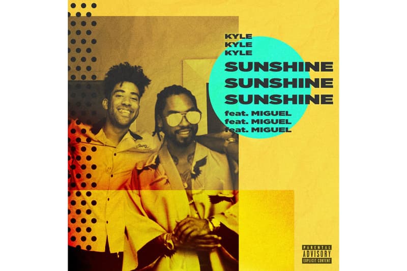 KYLE Miguel Sunshine Single Stream 2017 September 28 Release