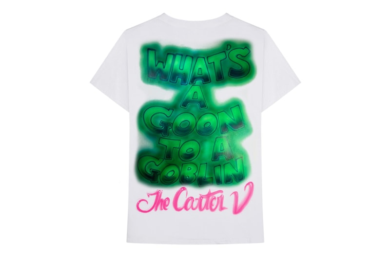 Lil wayne tha carter v 5 merch collection limited drop 24 hours one day heron preston airbrush graphics release info web store shop sell print album