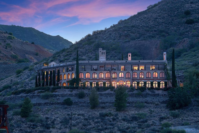 The Little Daisy Mansion Private Property former 40 room hotel the grand budapest hotel real life house castle luxury homes wes anderson jerome arizona real estate