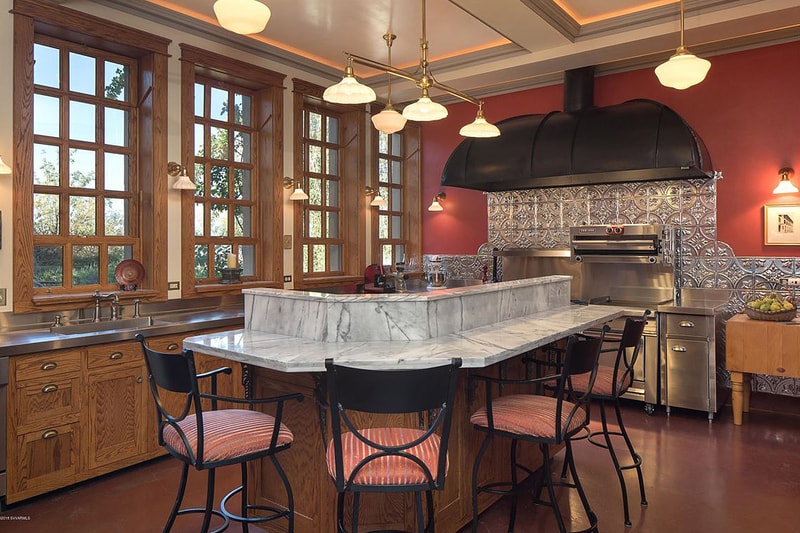 The Little Daisy Mansion Private Property former 40 room hotel the grand budapest hotel real life house castle luxury homes wes anderson jerome arizona real estate