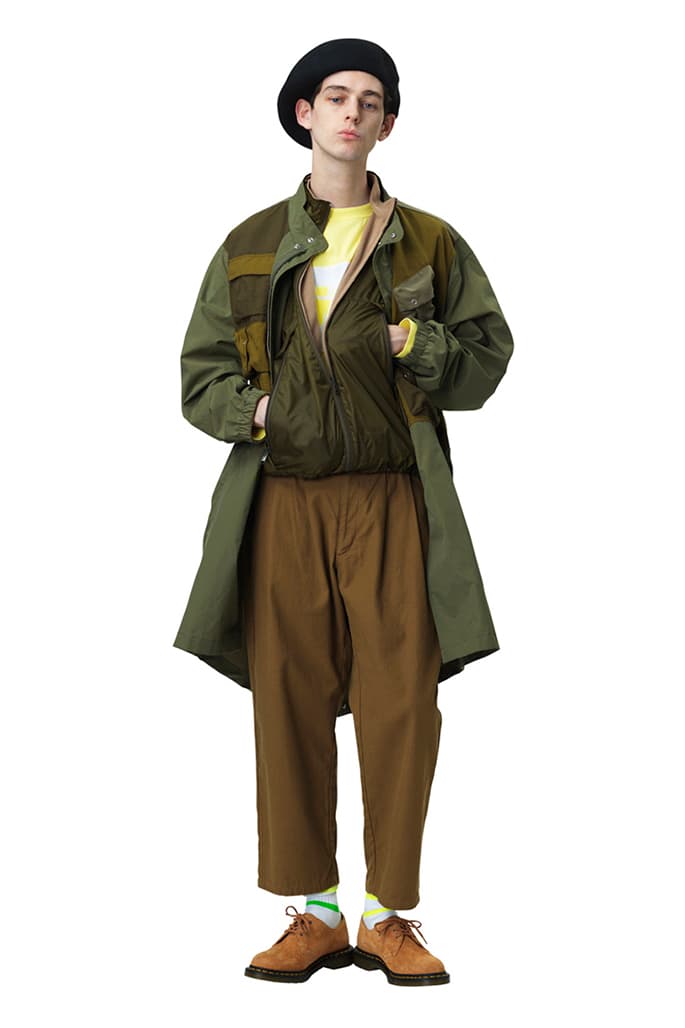 LUKER by NEIGHBORHOOD Fall Winter 2018 collection Lookbook jackets sweaters accessories hats pants