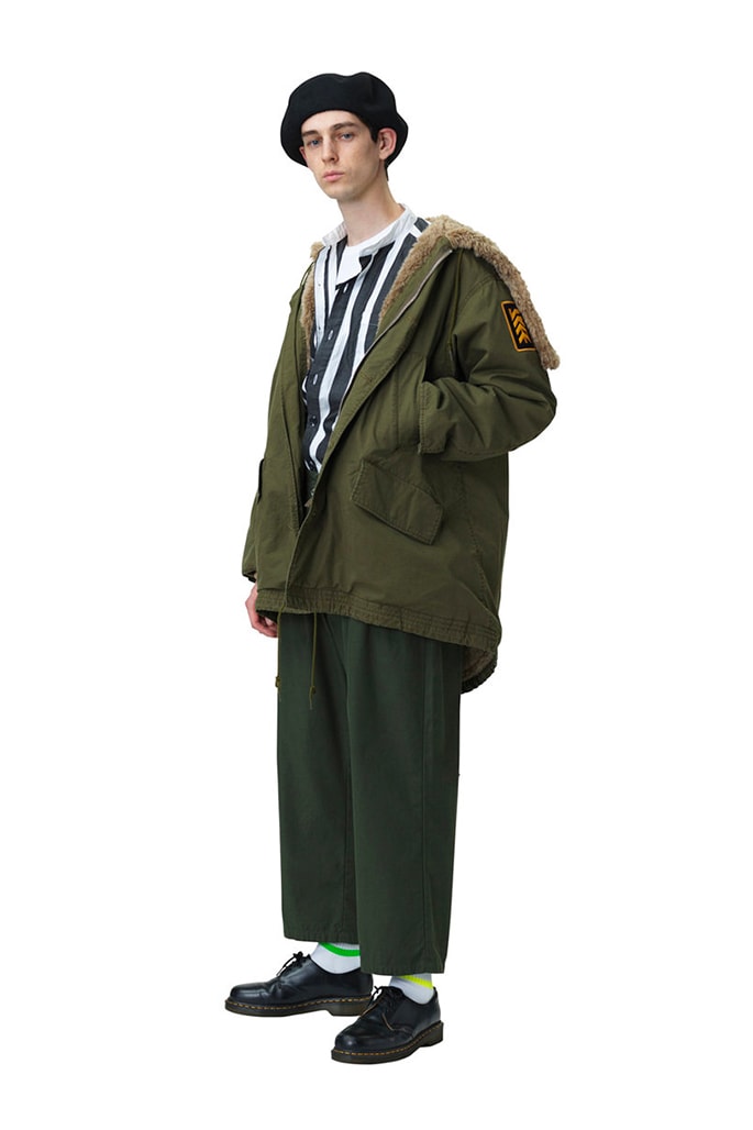 LUKER by NEIGHBORHOOD Fall Winter 2018 collection Lookbook jackets sweaters accessories hats pants