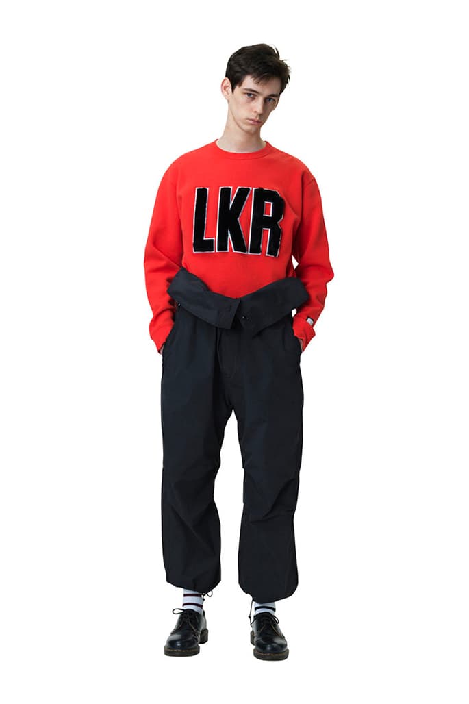 LUKER by NEIGHBORHOOD Fall Winter 2018 collection Lookbook jackets sweaters accessories hats pants