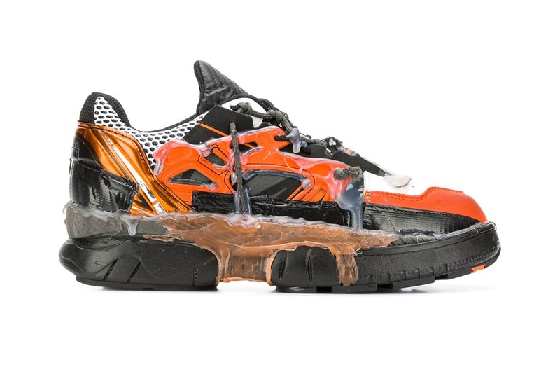 Maison Margiela Fusion Sneaker New Colorways Nero Arancio Bianco Multicolor