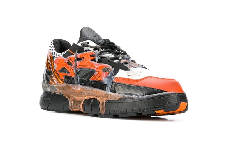 Maison Margiela Fusion Sneaker New Colorways Nero Arancio Bianco Multicolor