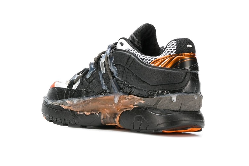 Maison Margiela Fusion Sneaker New Colorways Nero Arancio Bianco Multicolor