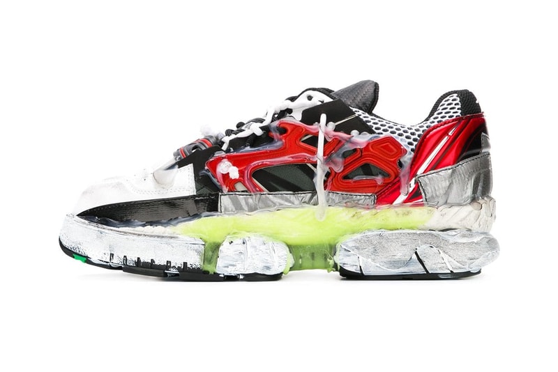 Maison Margiela Fusion Sneaker New Colorways Nero Arancio Bianco Multicolor