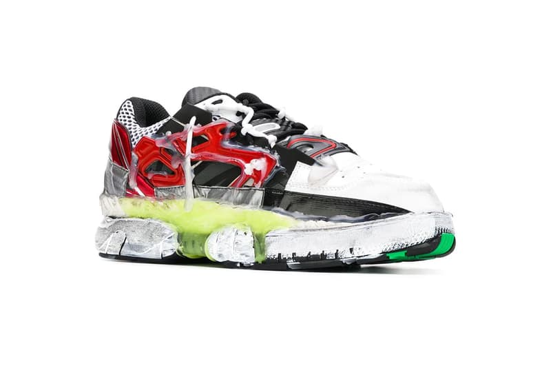 Maison Margiela Fusion Sneaker New Colorways Nero Arancio Bianco Multicolor