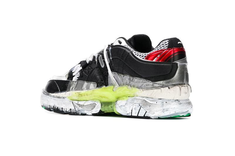 Maison Margiela Fusion Sneaker New Colorways Nero Arancio Bianco Multicolor