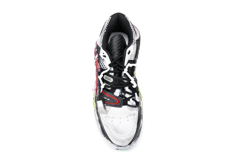 Maison Margiela Fusion Sneaker New Colorways Nero Arancio Bianco Multicolor