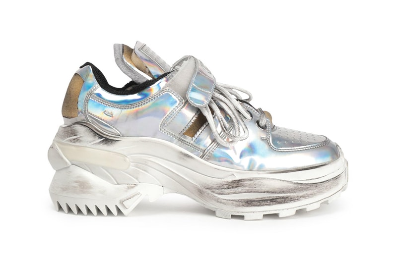 Maison Margiela Retro Fit Low Sneaker Release america silver white black colorways price date info purchase buy online chunky sneaker dad shoe trend menswear streetwear
