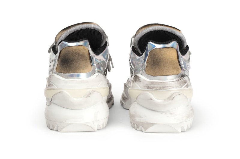 Maison Margiela Retro Fit Low Sneaker Release america silver white black colorways price date info purchase buy online chunky sneaker dad shoe trend menswear streetwear