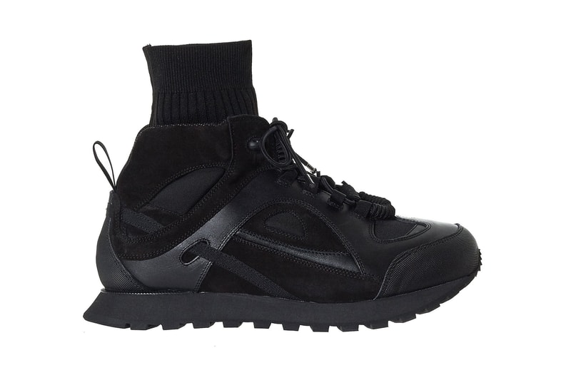 Maison Margiela Sock Neck Security Runner triple black white navy release info sneakers