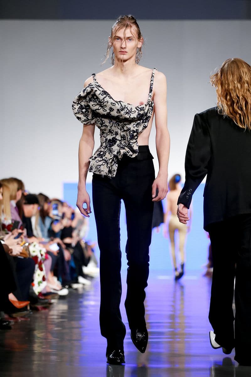 Maison margiela spring summer 2019 runway show presentation collection womens mens genderless john galliano martin iphone boots shoes bags