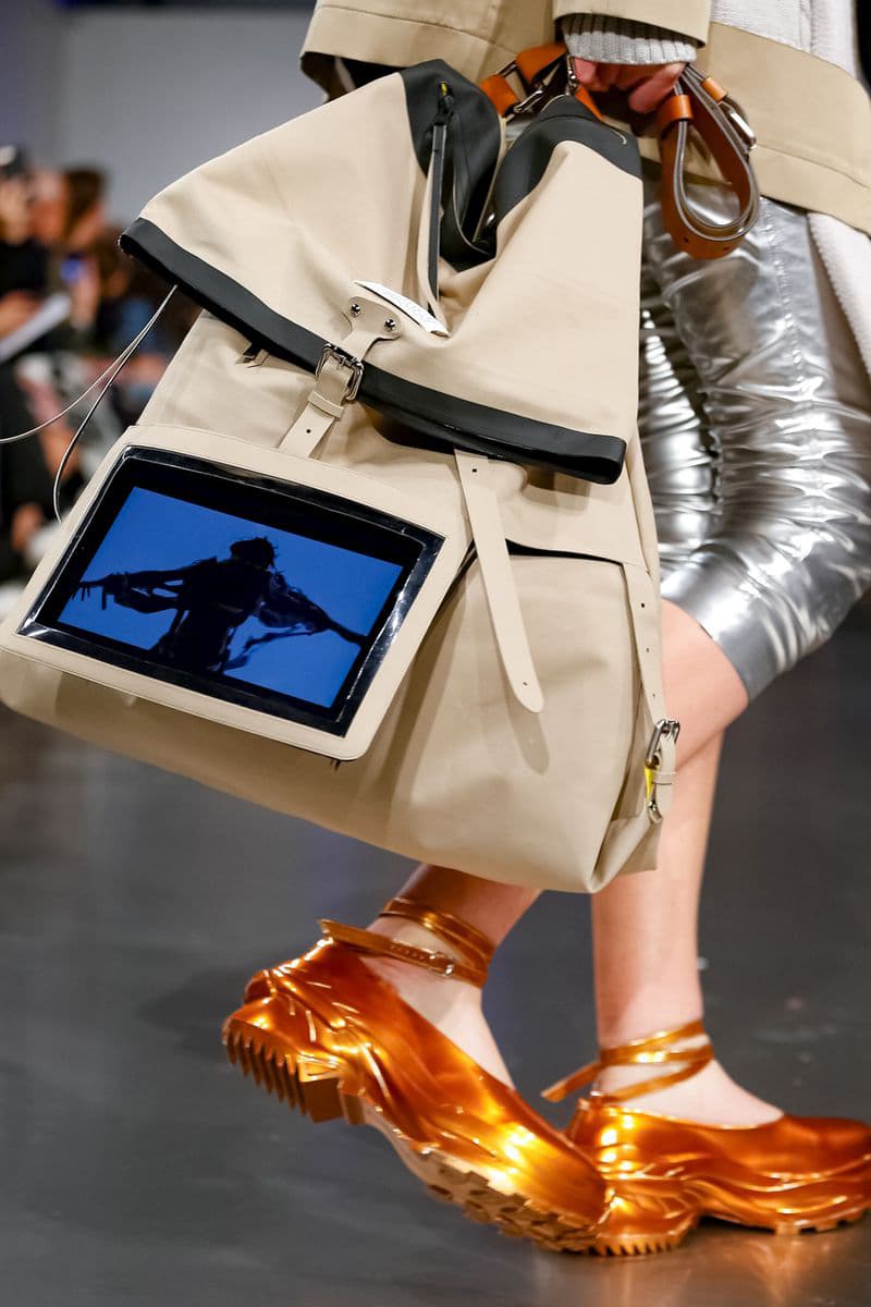 Maison margiela spring summer 2019 runway show presentation collection womens mens genderless john galliano martin iphone boots shoes bags