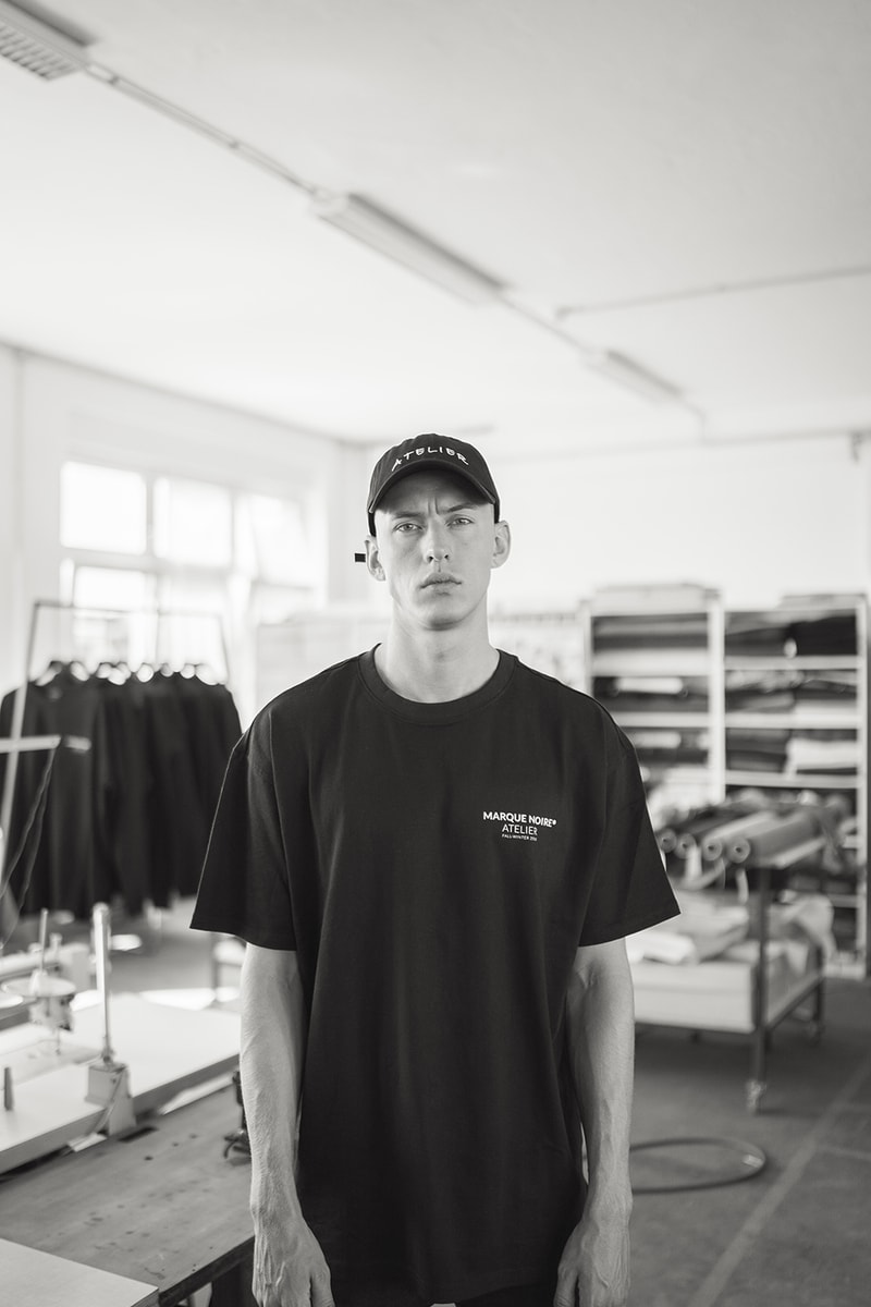 Berlin Based Marque Noire Atelier Collection Lookbook Leon Weinrich Marc Gregor