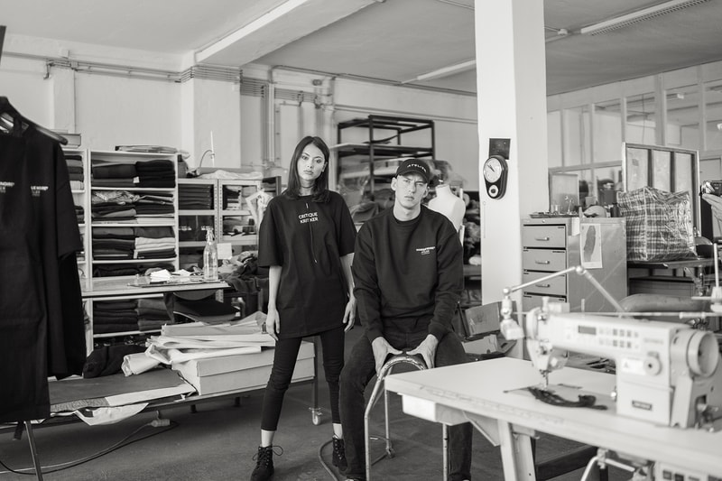 Berlin Based Marque Noire Atelier Collection Lookbook Leon Weinrich Marc Gregor