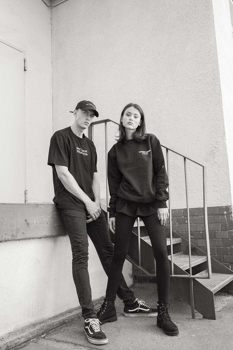 Berlin Based Marque Noire Atelier Collection Lookbook Leon Weinrich Marc Gregor