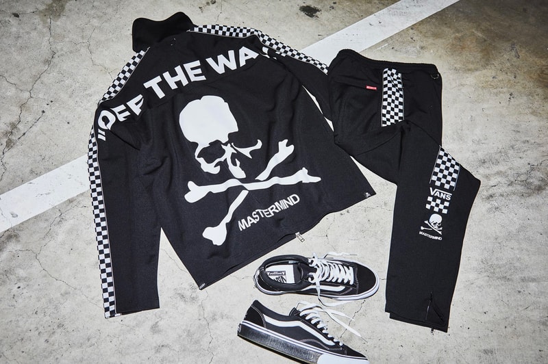 mastermind JAPAN Vans Black White Tracksuit Old Skool V36 OG collaborations instagram