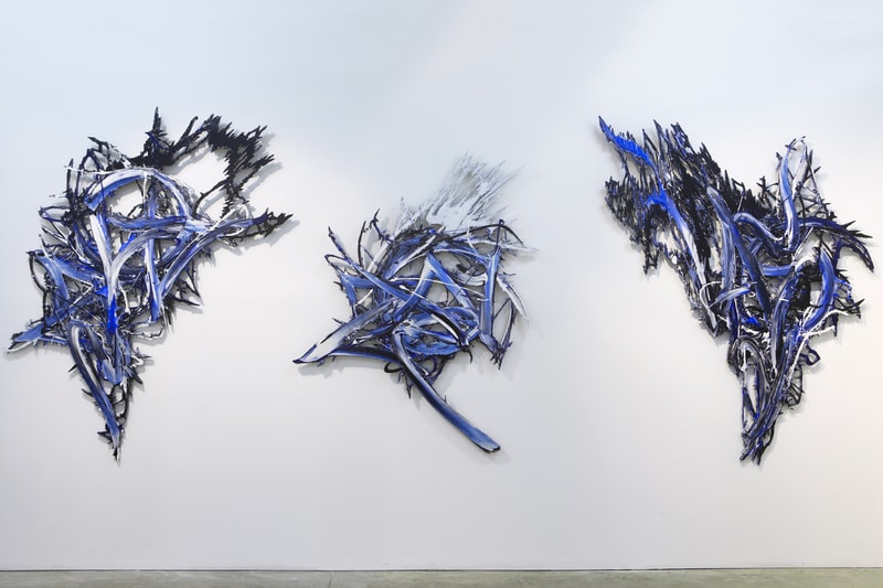 meguru yamaguchi emilio cavillini gr gallery untainted abstraction exhibition shows artworks paintings