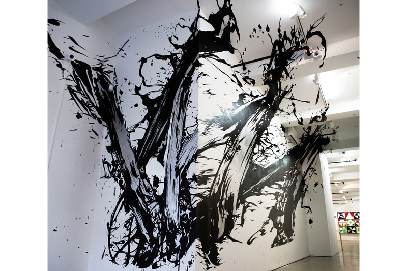 meguru yamaguchi emilio cavillini gr gallery untainted abstraction exhibition shows artworks paintings