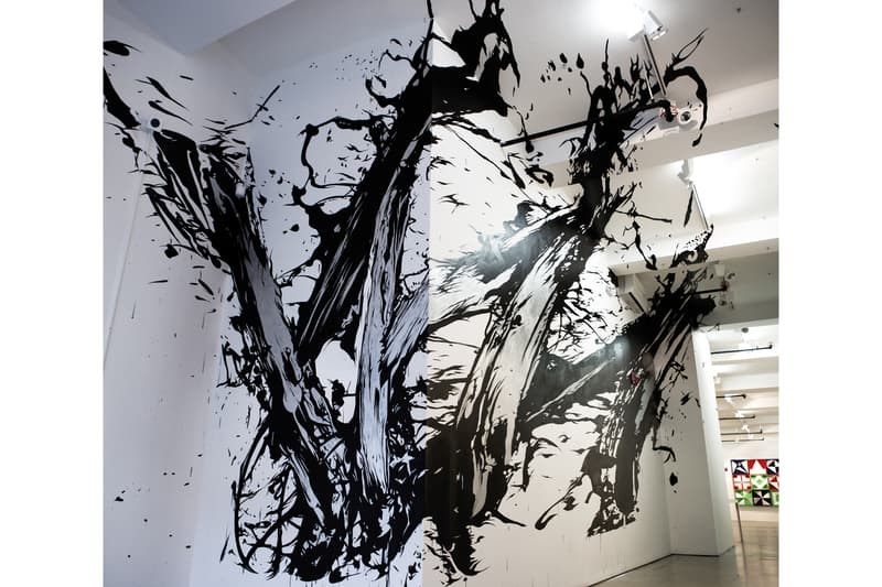 meguru yamaguchi emilio cavillini gr gallery untainted abstraction exhibition shows artworks paintings