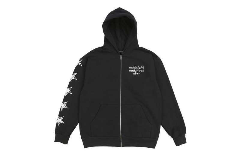Midnight Studios fall winter 2018 Capsule Collection shane gonzales print black