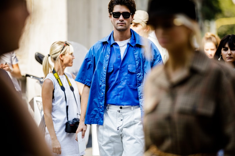 Milan Fashion Week Spring/Summer 2019 Street Style ss19 streetwear sneakers
