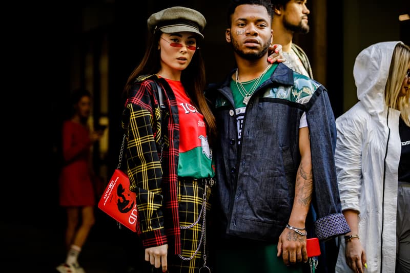 Milan Fashion Week Spring/Summer 2019 Street Style ss19 streetwear sneakers