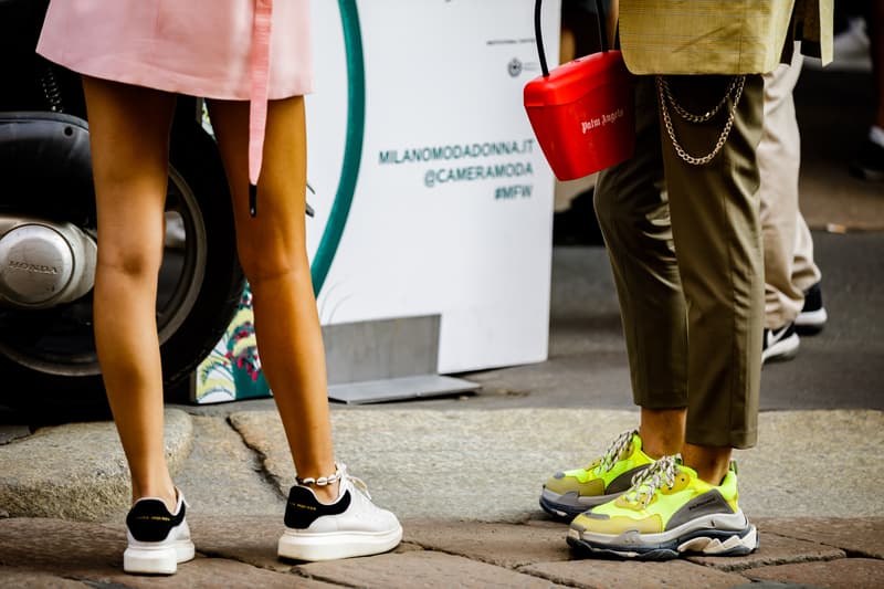 Milan Fashion Week Spring/Summer 2019 Street Style ss19 streetwear sneakers