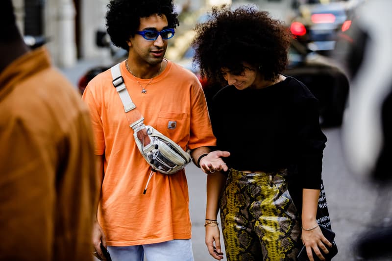 Milan Fashion Week Spring/Summer 2019 Street Style ss19 streetwear sneakers