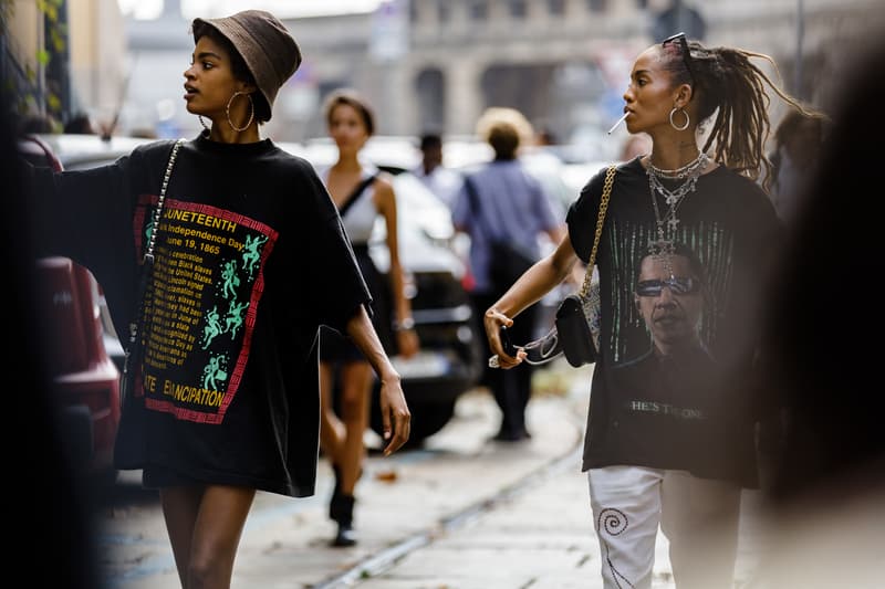 Milan Fashion Week Spring/Summer 2019 Street Style ss19 streetwear sneakers