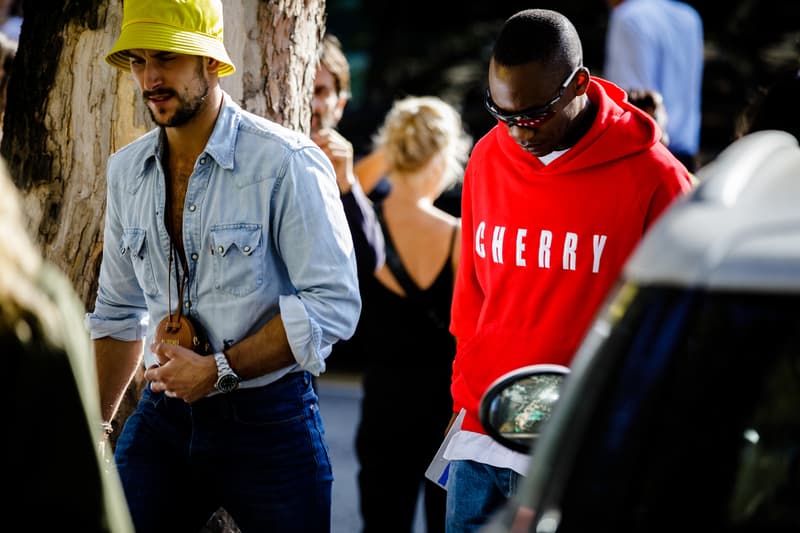 Milan Fashion Week Spring/Summer 2019 Street Style ss19 streetwear sneakers