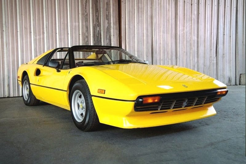 See Miles Davis' 1980 Ferrari 308 GTSi Coupe