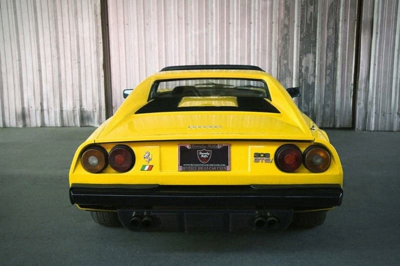 MILES DAVIS' 1980 FERRARI 308 GTSI COUPE jazz trumpet