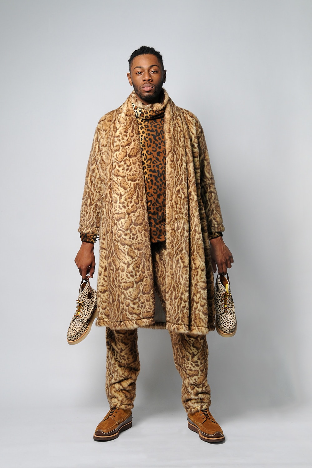 Monitaly Fall/Winter 2018 Collection Lookbook outerwear mens leopard fashion outerwear purchase price Yuki Mastsuda