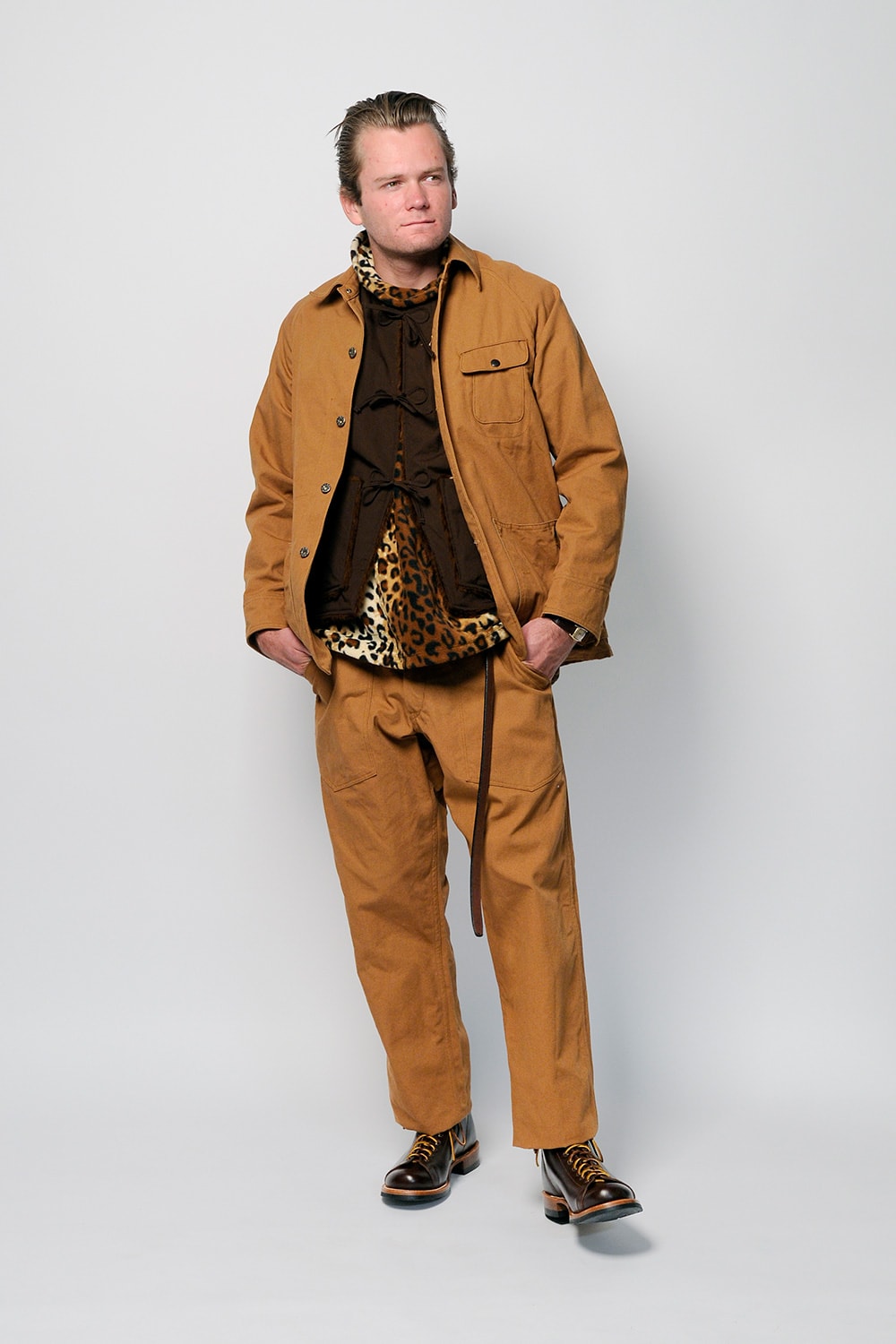 Monitaly Fall/Winter 2018 Collection Lookbook outerwear mens leopard fashion outerwear purchase price Yuki Mastsuda