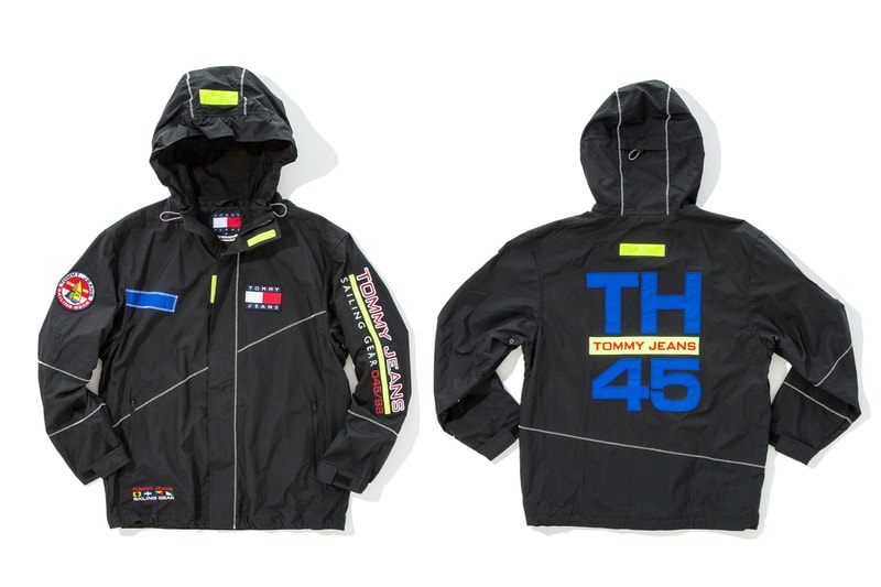 monkey time Tommy Hilfiger Sailing Gear Capsule collection Nylon Jacket Track Pants Sweater Hoodie Sweatshirt Jeans