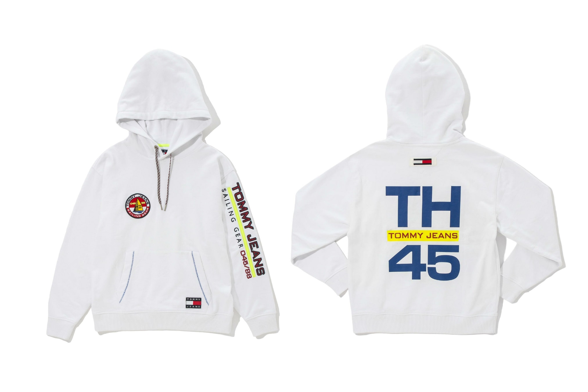 monkey time Tommy Hilfiger Sailing Gear Capsule collection Nylon Jacket Track Pants Sweater Hoodie Sweatshirt Jeans